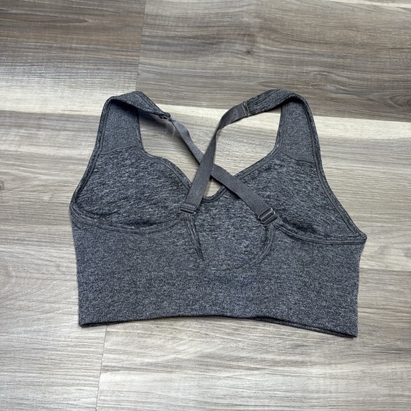 Puma Gray Sports Bra size small - Picture 3 of 5